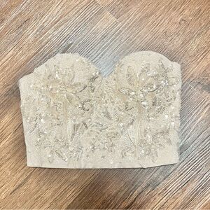 Windsor Cream Embellished Top